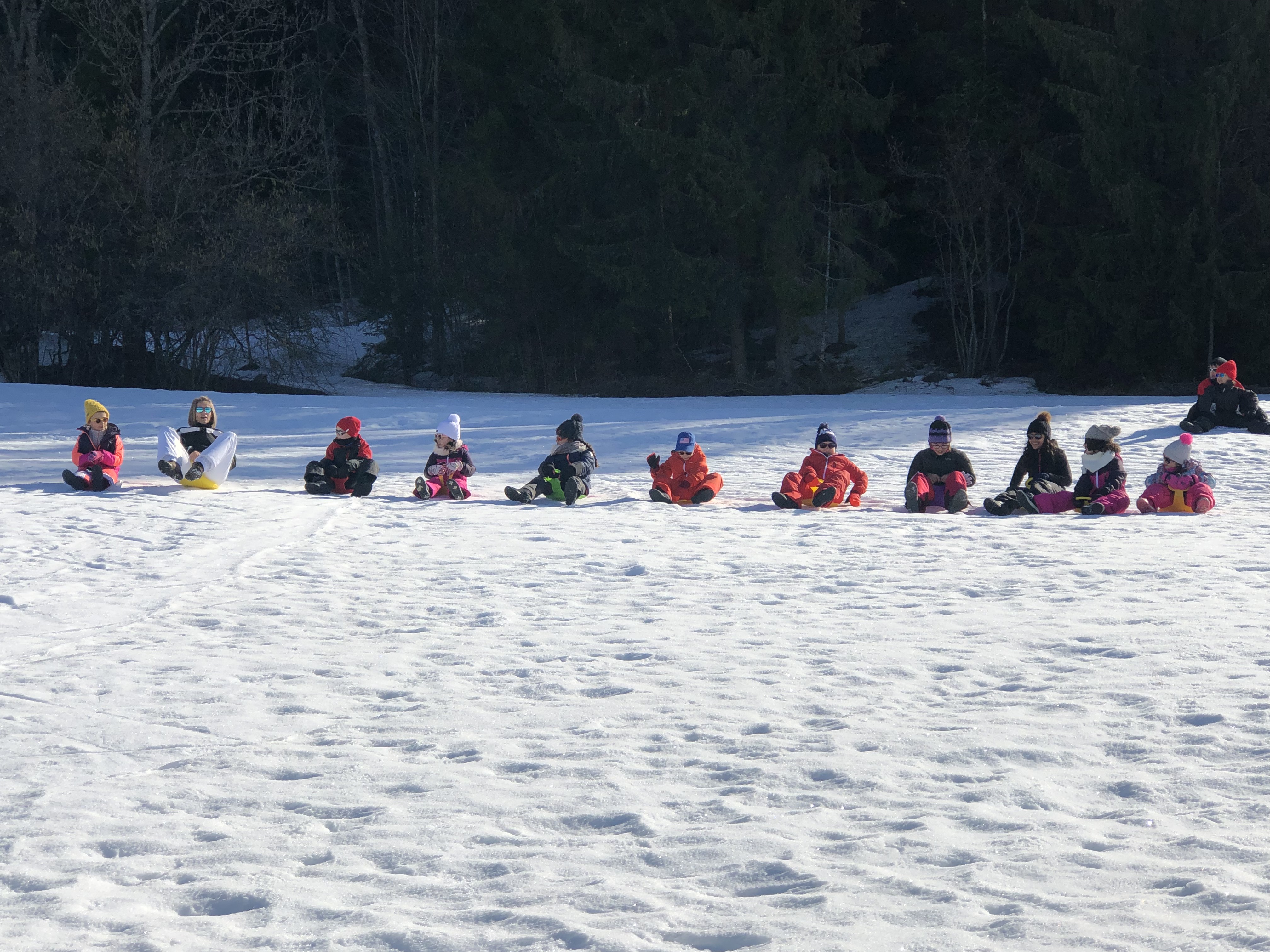 Activité luge à Giron