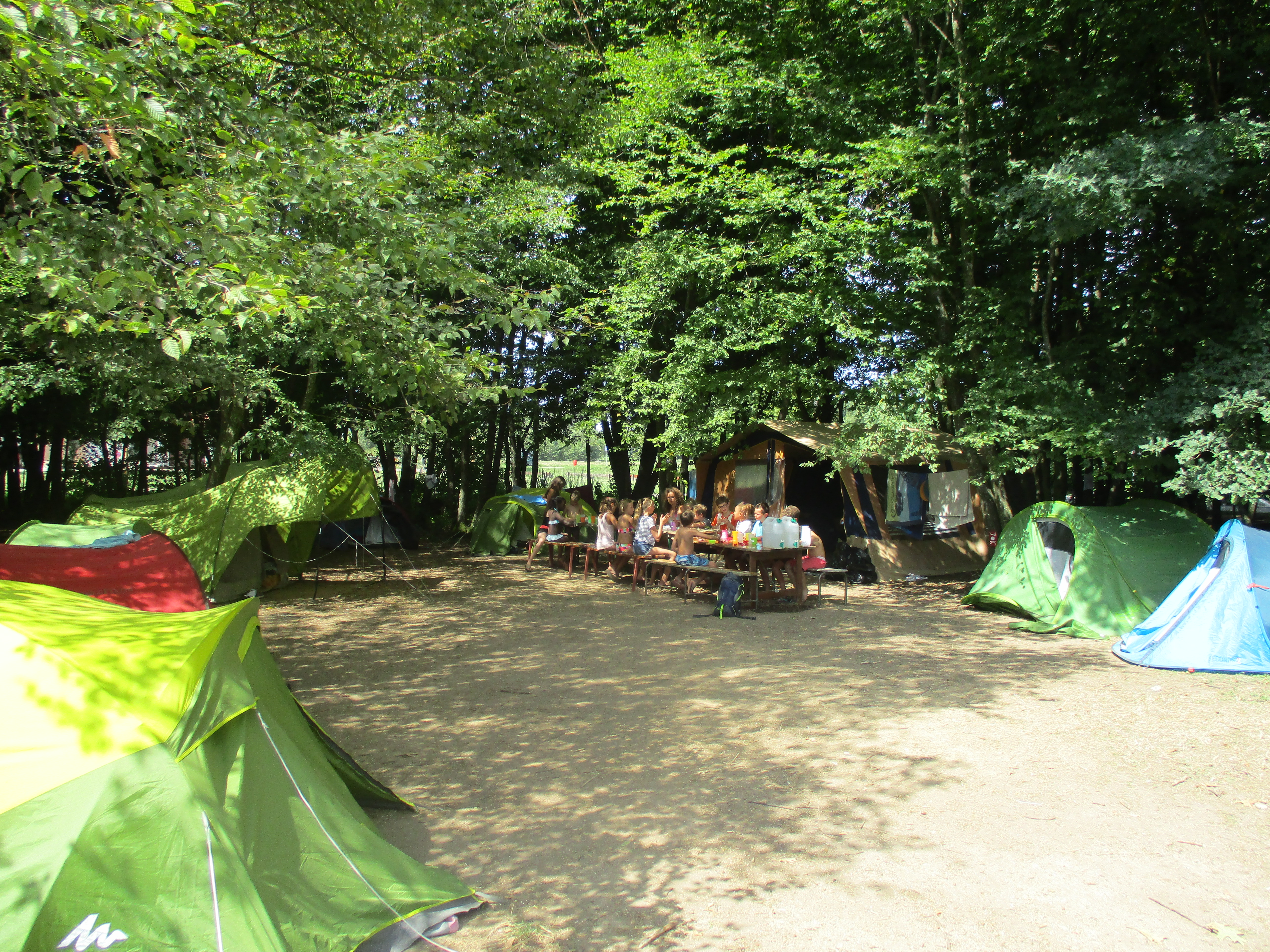 Séjours sous tente en camping