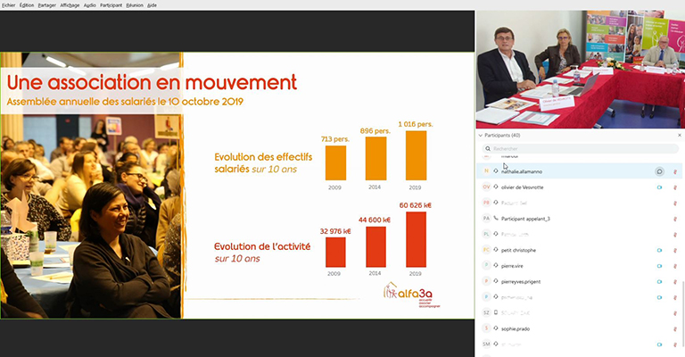 AG2020 Diaporama slide bilan social