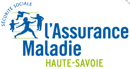 Logo de l&#039;assurance maladie (cpam) de haute savoie (74)