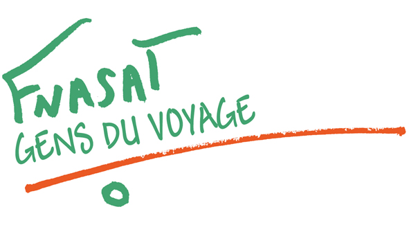 Logo FNASAT &quot;gens du voyage&quot;