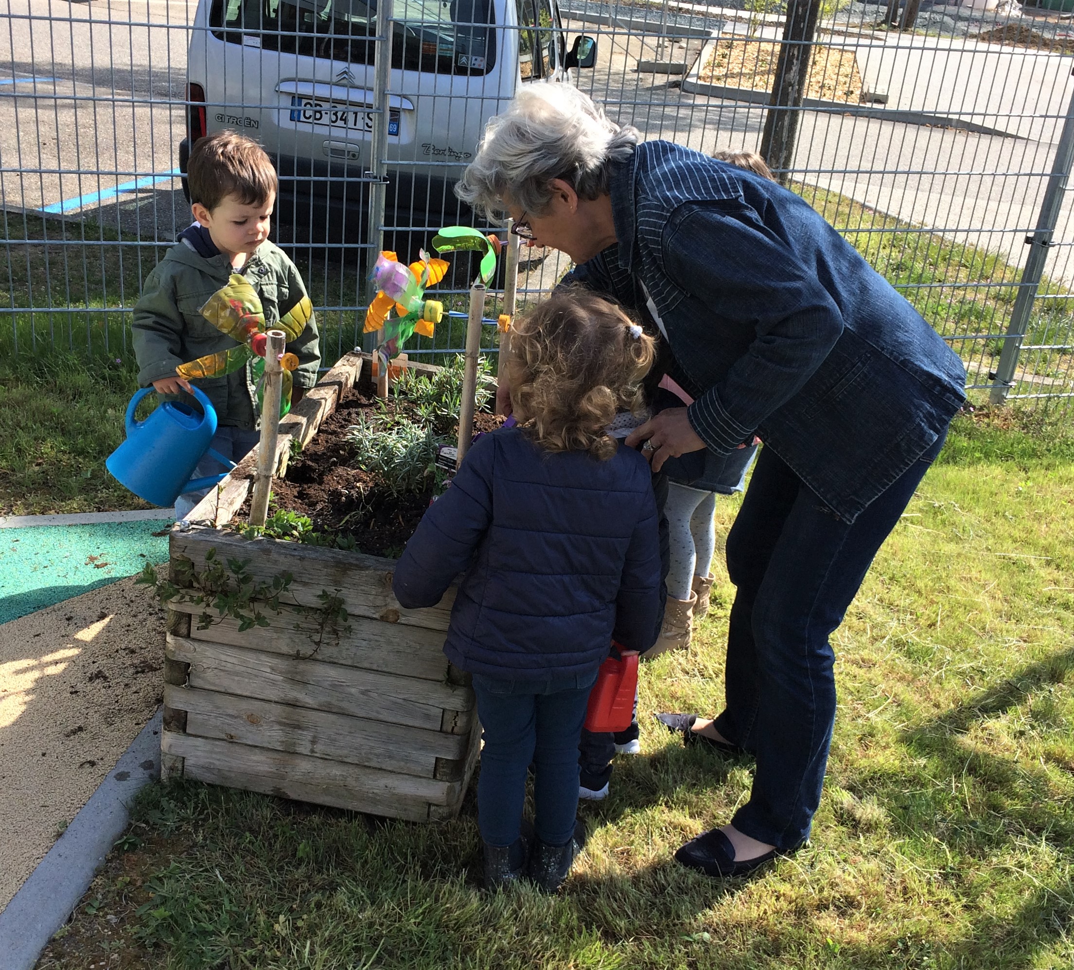 Un atelier jardinage avec les seniors
