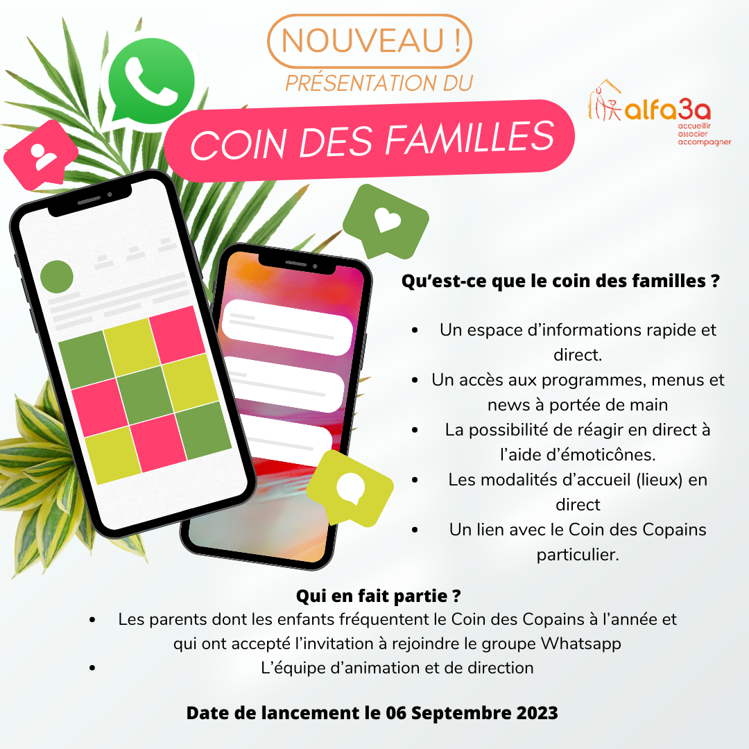 Affiche groupe familles