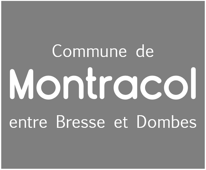 Pastille de la Commune de Montracol, &quot;entre Bresse et Dombes&quot;