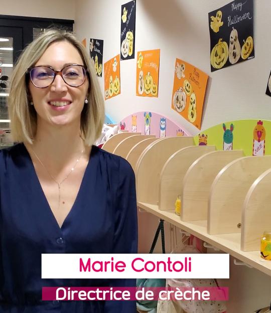 Marie CONTOLI Directrice de crèche Marie CONTOLI Directrice de crèche