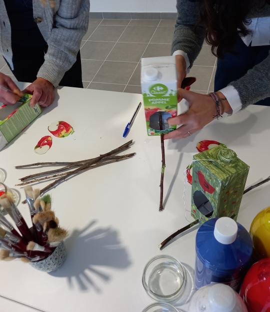 Premiers atelier de la Ressourcerie du Pays de Gex Atelier manuel à la ressourcerie