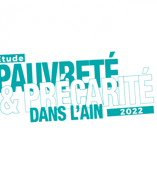 Etude Pauvreté et Précarité dans l'Ain - 2022 Logo Etude Pauvreté et Précarité dans l'Ain - 2022