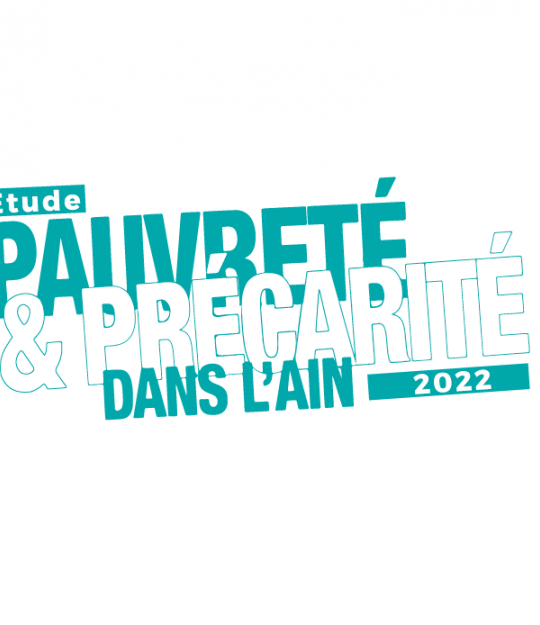 Logo Etude Pauvreté et Précarité dans l'Ain - 2022