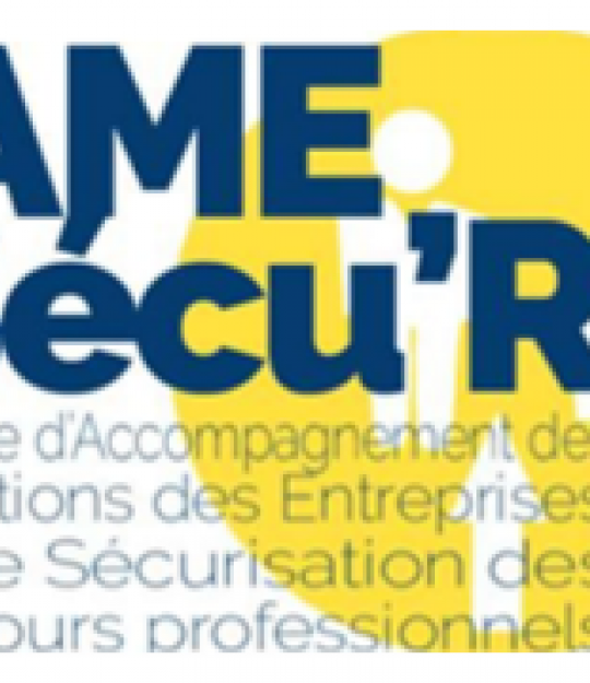 Logo same secu'r - Service accompagnement des mutations des entreprises et de sécurisation des parcours professionnels