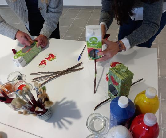 Premiers atelier de la Ressourcerie du Pays de Gex Atelier manuel à la ressourcerie