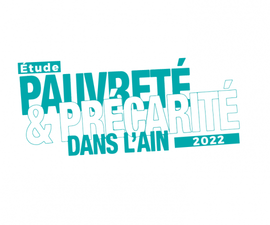 Logo Etude Pauvreté et Précarité dans l'Ain - 2022