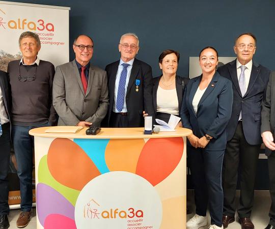 Inauguration de la Pension de Famille de Valserhône