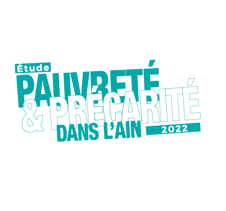 Logo Etude Pauvreté et Précarité dans l'Ain - 2022