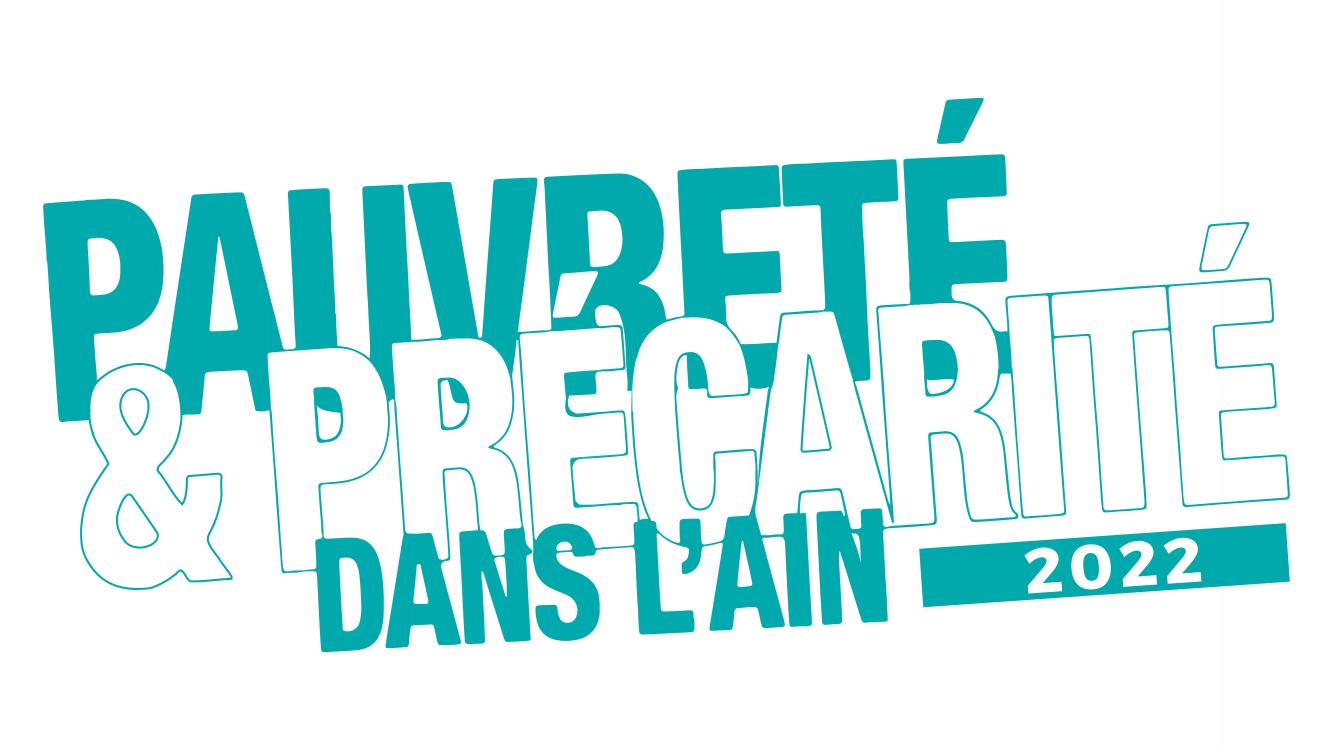 Logo Pauvreté & Précarité dans l'Ain 2022