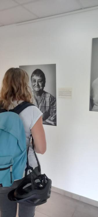 Vernissage exposition portraits de résidents semaine nationale des pensions de famille Alfa3a 2023