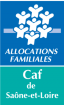 Logo - CAF de la Saône-et-loire